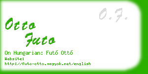 otto futo business card